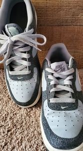 Grey Air Force 1s